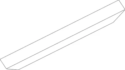 Produktbild von Geze Abdeckprofil Länge 3000mm silberfarbig EV1 - 30396