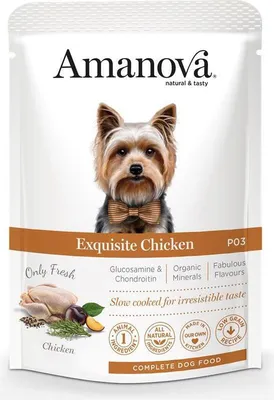 Produktbild von Amanova Getreidefreie Hühner-Hundepastete
