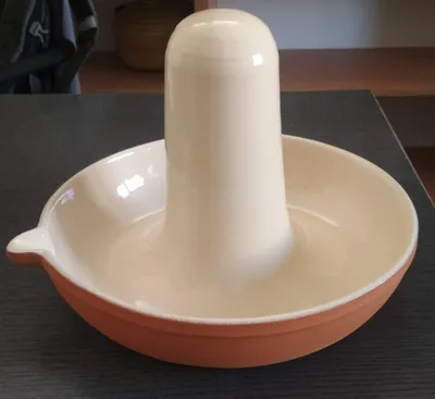 Productafbeelding van Terracotta Kippen Braadpan met Glazuur