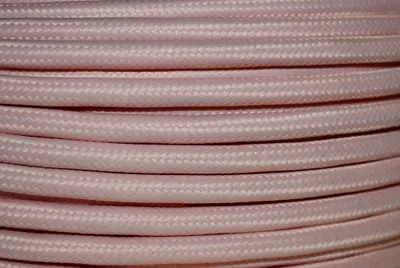 Immagine prodotto di Cavo di alimentazione tessile 3x0,75mm² rosa