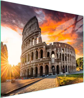 Produktbild von Glasschneidebrett 52x30 COLOSSEUM
