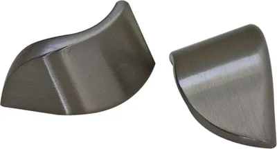 Produktbild von Formschöner Möbelknopf Ausführung Edelstahl Optik Schubladenknopf aus Metall