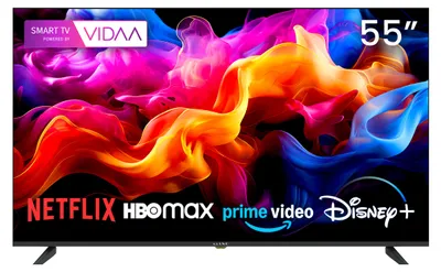 Image de Téléviseur Kiano - 139 cm (55") - TV Smart - UHD 55" - 4K UHD - 3840 x 2160px - VIDAA - WiFi - Miracast - Enregistreur PVR - Tuner DVB-T2/S2 - DLED