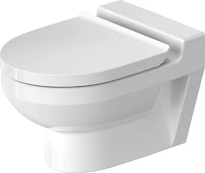 Produktbild von Duravit No.1 Wand-WC Compact, rimless, 325x480mm, Abgang: waagerecht, für Kinder, 2574090000