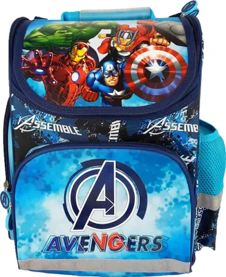 Zdjęcie produktu dla Plecak szkolny chłopięcy tornister dla dzieci Avengers Hulk Thor Kapitan Ameryka Iron Man