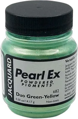 Produktbild von Jacquard Pearl Ex Pigment Spielzeug 14 g Duo Grün Gelb kreativ