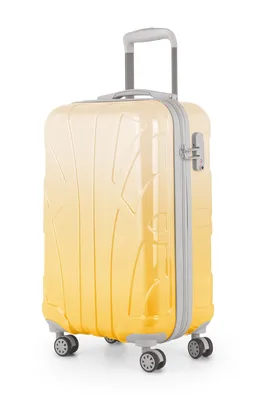 Obrázek produktu pro Suitline - Sada 2 kufrů, palubní zavazadla na kolečkách 55x35x20 cm + velký cestovní kufr XL odbavovací zavazadlo, 4 dvojitá kolečka, lehké kufry dámské pánské , Safari Sunrise