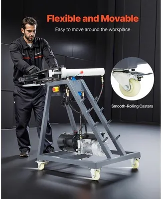 Produktbild von Elektrische Rohrbiegemaschine 750W - Rohrbieger mit 6L Hydraulikzylinder - Hochleistungsfähige Werkzeugmaschine - Für Heimwerker und Industrieanwendungen
