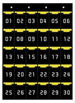Imagen del producto de Soporte para teléfono para aula con organizador de pared