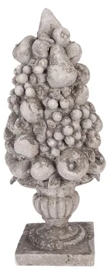 Produktbild von Clayre & Eef Dekorationsfigur 19x18x44 cm Grau Kunststoff