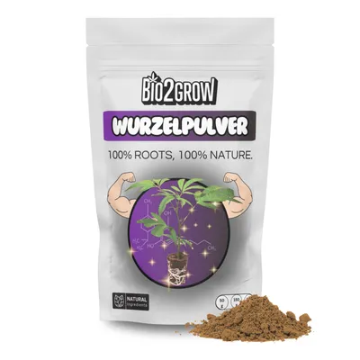 Produktbild von Bio2Grow Wurzelpulver 250 Gramm - Stecklinge Pflanzen Wurzel Gel Rooting Set Komplex