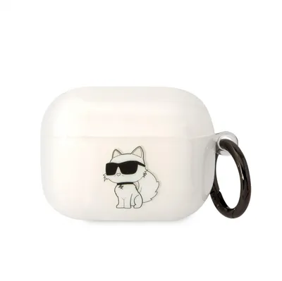 Obrázek produktu pro Pouzdro Karl Lagerfeld Iconic Choupette pro Airpods Pro - prhledn