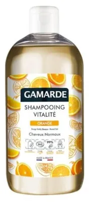 Image de Gamarde, bio, à l'orange, shampooing, revitalisant, 500 ml