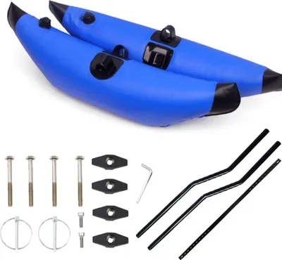 Produktbild von Kajak-aufblasbares Fischerboot, stehend, schwimmfaehig, PVC-Stabilisator-Set fuer Kajakfahren, Rudern, einfache Installation, ausgewogenes Schwimm-Set