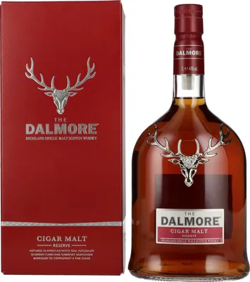 Image de The Dalmore CIGAR MALT Reserve Highland Single Malt Scotch Whisky 44% Vol. 1l en boîte cadeau