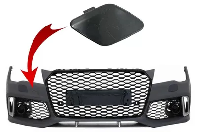 Produktbild von Abschlepphakenabdeckung Frontstoßstange für AUDI A7 4G 2010-2018 RS7 Look.