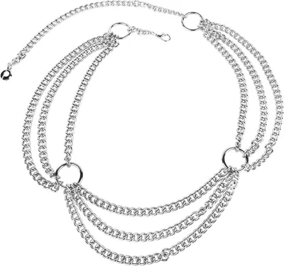 Produktbild von Jawbreaker Gürtel Damen Kettengürtel silberfarben Standard