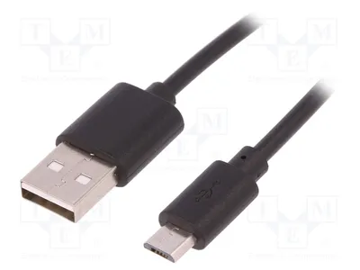 Obrázek produktu pro 1x USB kabel, konektor USB typu A, konektor Micro-USB typu B, USB 2.0, délka 0,25 m, model 50497, USB kabel a adaptér