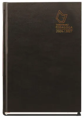 Image de Agenda du pédagogue A5 2025/2026 noir