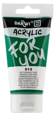 Produktbild von Acrylfarbe DARWI Acryl 75 ml - Permanentdunkelgrün