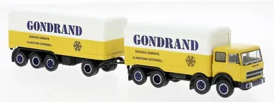Produktbild von Brekina LKW Fiat 691 Kofferzug Gondrand (I) 58541