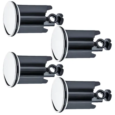 Produktbild von 4 Stück Waschbeckenstöpsel, Abflussstopfen, Waschbecken-Abflussstopfen 40 mm, Exzenterstöpsel, Badewannenstöpsel für alle Standard-Waschbecken und Bidets