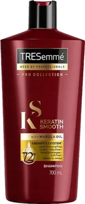 Immagine prodotto di Tresemmé | Shampoo per capelli - Ricco di idratazione - 700 ml - Olio di marula e cheratina - Lisciante - Previene il crespo