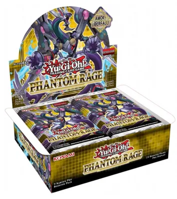 Produktbild von Yu-Gi-Oh! Phantom Rage Display Deutsch – Booster Display mit 24 Packs