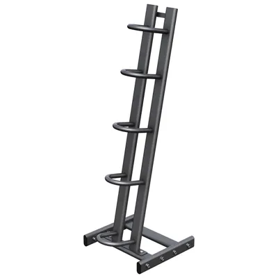 Produktbild von GORILLA SPORTS® Medizinballständer - 45 x 42 x 133 cm, für 5 Medizin-Bälle, bis 100 kg Belastbar, Stabil, Schwarz - Medizinball-Ablage
