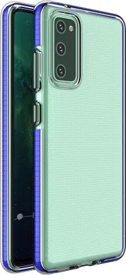 Produktbild von Spring Hülle TPU für Samsung Galaxy S21 5G - Dunkelblau, ultradünn und flexibel KP10565