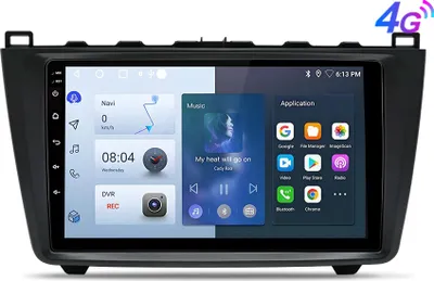 Obrázek produktu pro 6+128G android13 carplay Für Mazda6 GH 2007-2012 android auto 8core Autoradio 4GSIM GPS NAVI USB BT DAB+ SWC WIFI