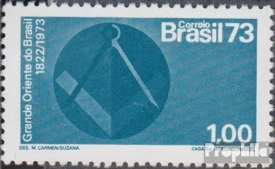 Produktbild von Briefmarken Brasilien 1973 Mi 1389 (kompl.Ausg.) postfrisch Freimaurergroßloge
