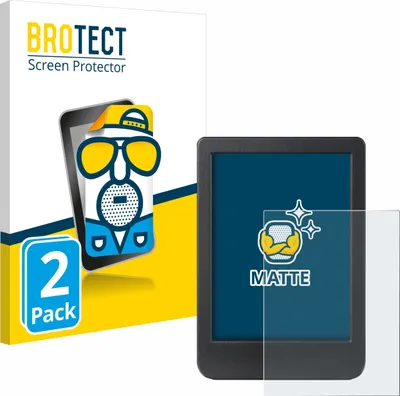 Produktbild von 2x BROTECT Schutzfolie für Kobo Clara Colour Displayschutz Displayschutzfolie Folie Matt Entspiegelungsfolie