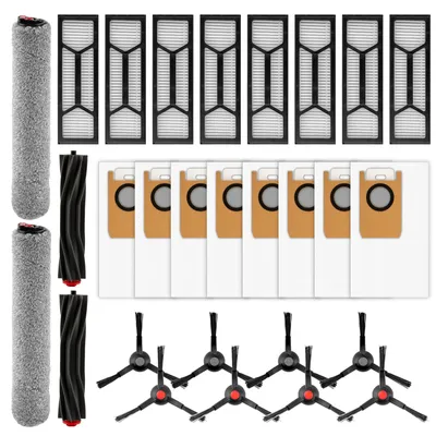 Ersatzteil-Set (28 St.) für Roboterstaubsauger – Bürsten, Filter, Beutel