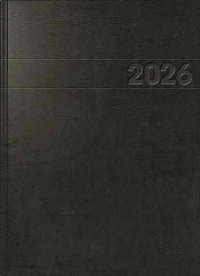 Produktbild von 2026 Brunnen Buchkalender 787 A4 sw 4061947144390