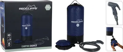 Image de Douche Camping 11l Portable, Solaire, 11 Litres - Redcliffs