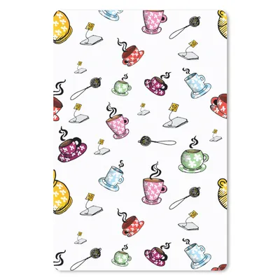 Produktbild von MuchoWow® Mauspad Mousepad Tee - Tassen 40x60 cm - Mousepads - Maus Mat - Pad - Mausunterlage - Schreibtisch Accesoire
