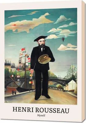 Produktbild von Bild 70x100cm Design Myself, Rousseau Vintage für das Wohnzimmer