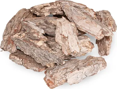 Produktbild von Kiefernrinde Natur 0,6kg Deko Rinde Basteln Terrarium Baumrinde unbehandelt