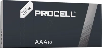 Obrázek produktu pro Duracell Industrial LR03 AAA baterie 10 ks.
