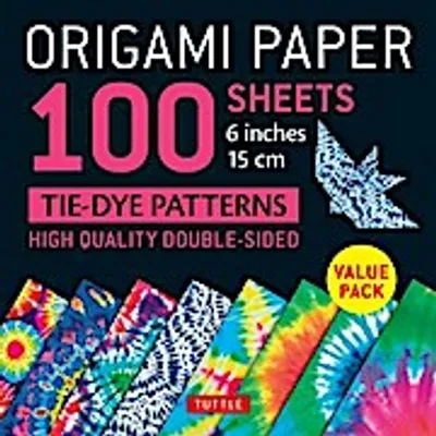 Obrázok produktu pre Origami Paper 100 Sheets Tie-Dye Patterns 6 (15 CM)