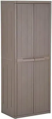 Produktbild von Famanu Aufbewahrungsschrank Holz - Praktischer Terrassenschrank