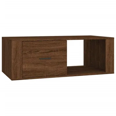 Produktbild von Couchtisch Braun Eichen-Optik 100x50,5x35 cm Holzwerkstoff