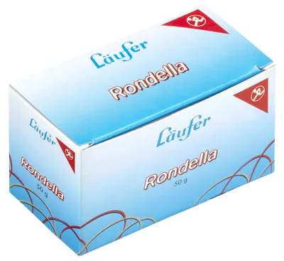 Productafbeelding van Lüfer RONDELLA rubberringen in doos, 100 mm, 50 gram, rood