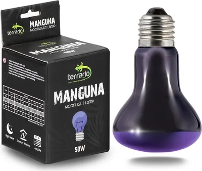Obrázek produktu pro Terrario Manguna Moonlight Lamp - noční žárovka 50W Terrario