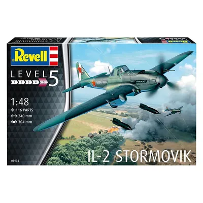 Produktbild von Revell Modellbausatz IL-2 Stormovik 1: 48