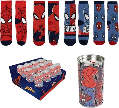 Obrázok produktu pre Spider-Man ponožky 4 páry 27-30