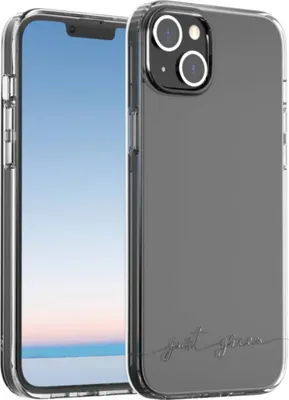 Productafbeelding van Just Green  Case iPhone 14 Plus, transparant.