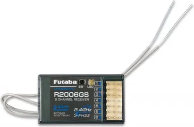 Produktbild von Futaba P-R2006GS/2-4G, Empfänger Fernsteuerung, Schwarz