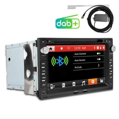 Produktbild von 7"HD Windows CE Autoradio GPS Navi CD DVD DAB+ SWC BT Für VW Passat B5 golf 4 Sharan Bora T4 T5